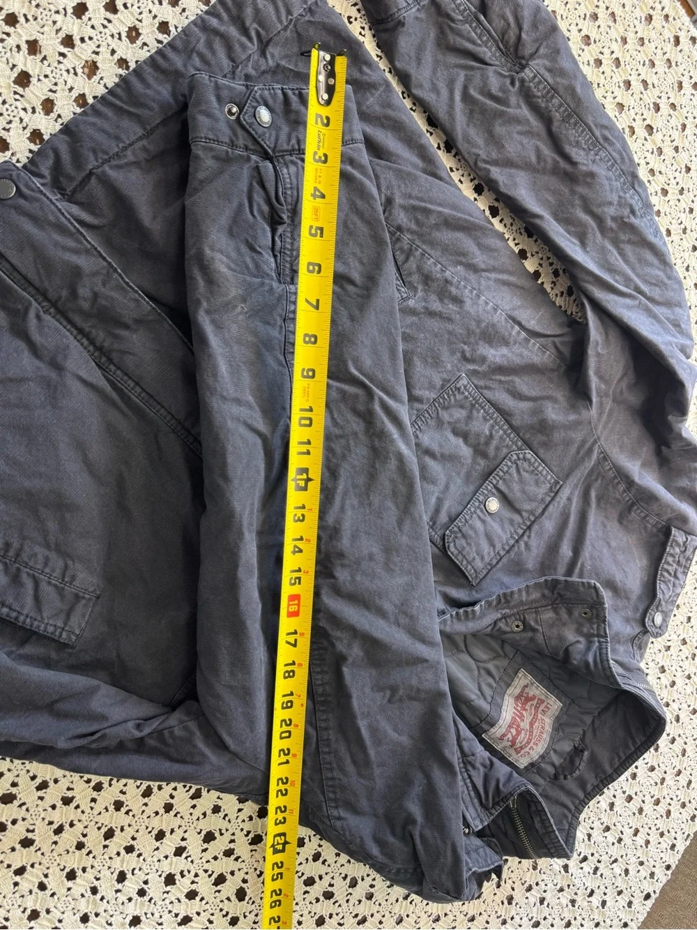 Levi's Dark Gray Military Field Jacket